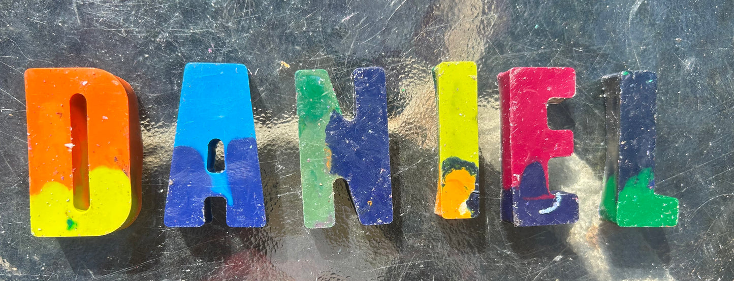 Letter Crayons (Made To Order)