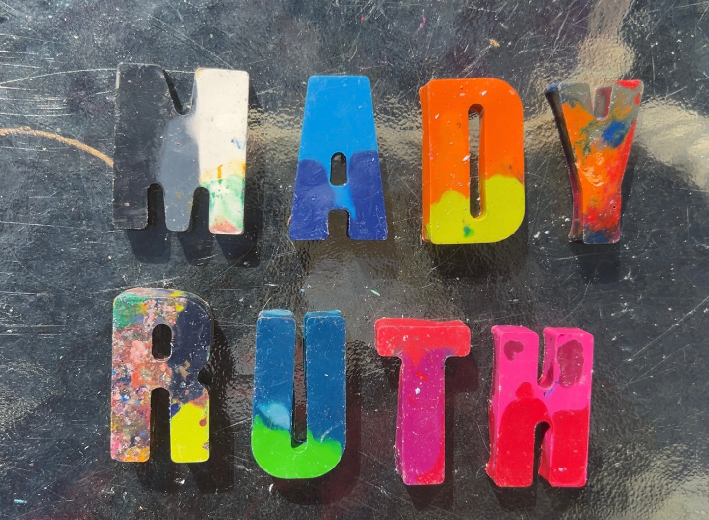 Letter Crayons (Made To Order)