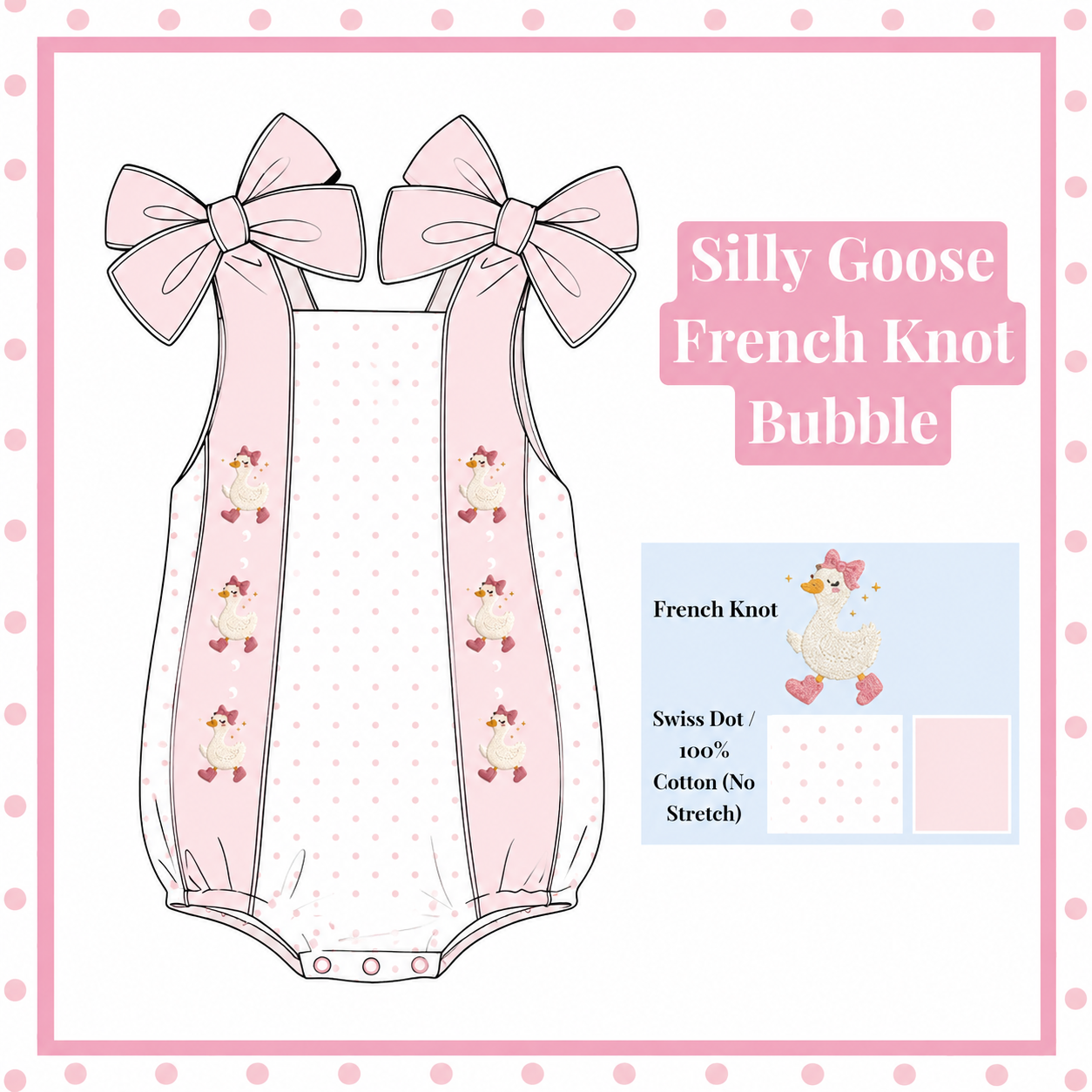 PO: Silly Goose French Knot Bubble