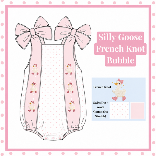 PO: Silly Goose French Knot Bubble