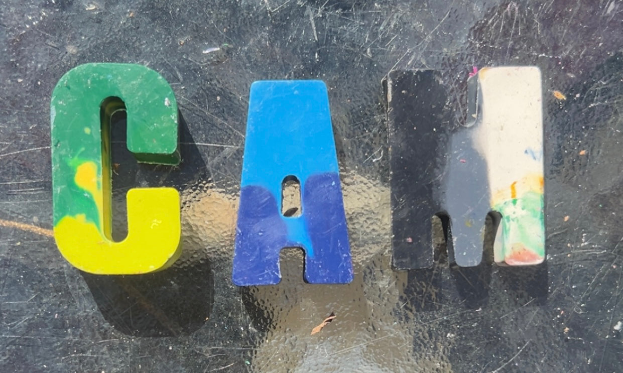 Letter Crayons (Made To Order)