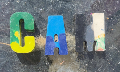 Letter Crayons (Made To Order)
